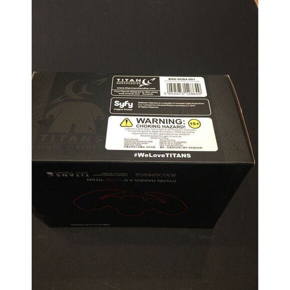 Battlestar Galactica Loot Crate Exclusive Cylon Raider 4.5" Scartitan Vehicle - Picture 7 of 10